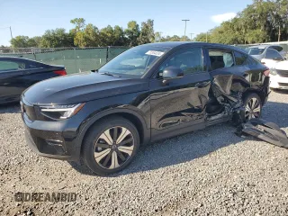 2023 Volvo C40 Recharge Pure Electric Core with VIN YV4ED3GKXP2036809, listed as a Copart auction lot 70364034 with 7,942 mi miles and Salvage Title. Bid and sale history available at carsss.com. Image 1.