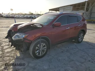 2016 Nissan Rogue SV with VIN JN8AT2MT0GW005836, listed as a Copart auction lot 49987145 with 94,636 mi miles and Salvage Title. Bid and sale history available at carsss.com. Image 1.