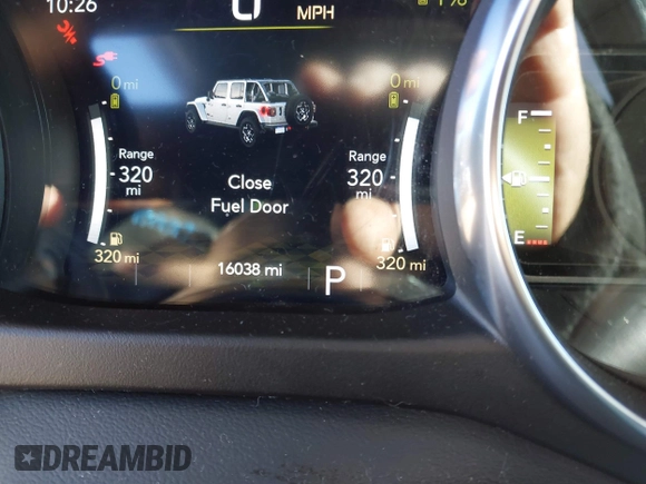2023 Jeep Wrangler Rubicon with VIN 1C4JJXR64PW586369, listed as a IAAI auction lot 41587561 with 16,038 mi miles and . Bid and sale history available at DreamBid. Image 16.