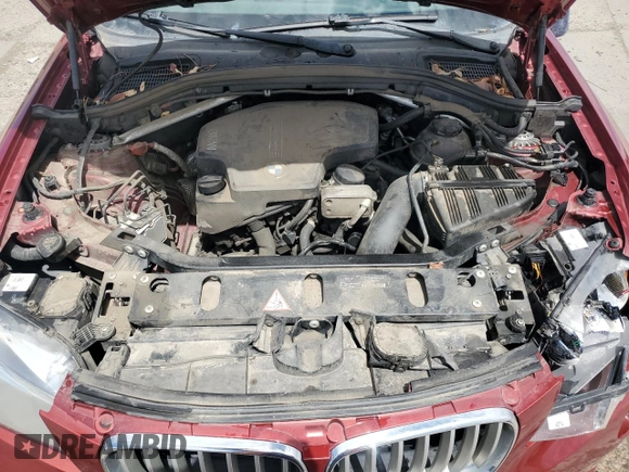 2014 BMW X3 xDrive28i with VIN 5UXWX9C54E0D23221, listed as a Copart auction lot 55412975 with 139,813 mi miles and Salvage Title. Bid and sale history available at DreamBid. Image 12.