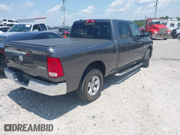 2019 Ram 1500 Big Horn z VIN 1C6RR7TT4KS516856, wystawiony jako IAAI lot #42479156 z przebiegiem 140 579 mil mil oraz . Historia ofert i sprzedaży dostępna na DreamBid. Obrazek 4.