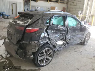 2019 Hyundai Kona Ultimate with VIN KM8K53A59KU379805, listed as a Copart auction lot 46149145 with 0 mi miles and Salvage Title. Bid and sale history available at carsss.com. Image 3.