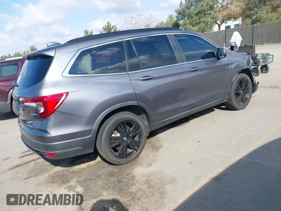 2022 Honda Pilot Special Edition with VIN 5FNYF5H2XNB001170, listed as a IAAI auction lot 41461506 with 40,122 mi miles and . Bid and sale history available at carsss.com. Image 4.