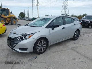 2024 Nissan Versa S with VIN 3N1CN8DVXRL878556, listed as a IAAI auction lot 41356641 with 14,126 mi miles. Bid and sale history available at carsss.com. Image 2.