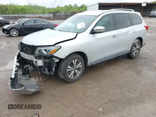 2018 Nissan Pathfinder S z VIN 5N1DR2MM8JC602270, wystawiony jako IAAI lot #42118978 z przebiegiem 114 854 mil mil oraz . Historia ofert i sprzedaży dostępna na DreamBid. Obrazek 17.