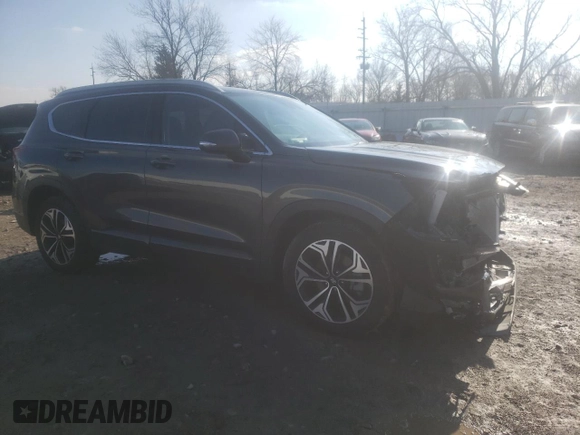 2020 Hyundai Santa Fe Limited with VIN 5NMS5CAA3LH224404, listed as a Copart auction lot 68591572 with 25,581 mi miles. Bid and sale history available at carsss.com. Image 4.