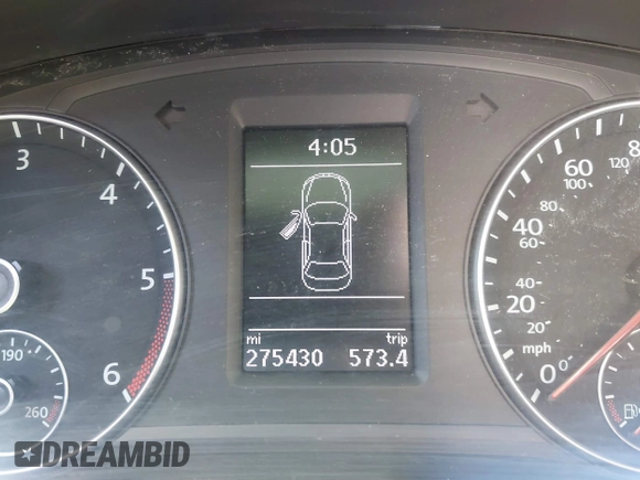 2014 Volkswagen Passat TDI SEL Premium with VIN 1VWCN7A30EC065191, listed as a IAAI auction lot 41860810 with 275,430 mi miles. Bid and sale history available at carsss.com. Image 15.