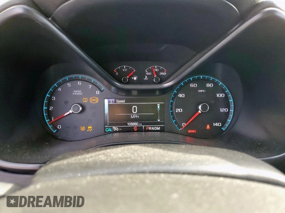 2016 Chevrolet Colorado 2WD LT with VIN 1GCGSCEA1G1288160, listed as a Copart auction lot 48392795 with 105,660 mi miles and Salvage title. Bid and sale history available at DreamBid. Image 9.