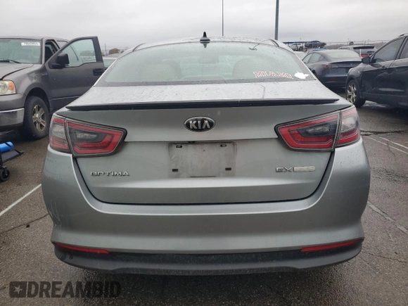 2014 Kia Optima Hybrid EX with VIN KNAGN4AD2E5069076, listed as a Copart auction lot 79523534 with 93,504 mi miles and Salvage Title. Bid and sale history available at carsss.com. Image 6.