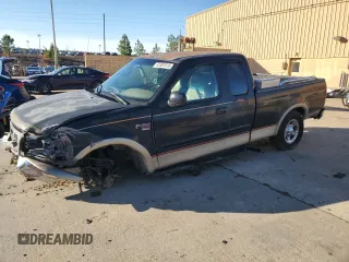 2000 Ford F-150 XL with VIN 1FTRX17L4YNA56465, listed as a Copart auction lot 42381515 with 0 mi miles and Salvage Title. Bid and sale history available at carsss.com. Image 1.