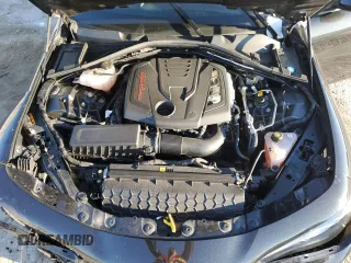 2022 Alfa Romeo Giulia with VIN ZARFAMAN8N7659604, listed as a Copart auction lot 88240735 with 54,903 mi miles and Non repairable. Bid and sale history available at DreamBid. Image 12.