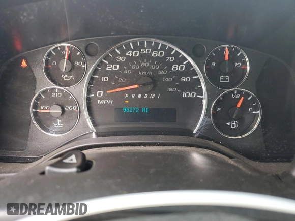 2020 Chevrolet Express Cargo Van with VIN 1GCWGBFB5L1153692, listed as a Copart auction lot 52133275 with 98,272 mi miles and Clean Title. Bid and sale history available at carsss.com. Image 9.