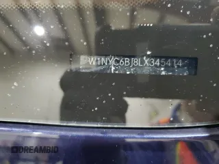 2020 Mercedes-Benz G with VIN W1NYC6BJ8LX345414, listed as a Copart auction lot 86448874 with 14,261 mi miles and Salvage Title. Bid and sale history available at carsss.com. Image 16.