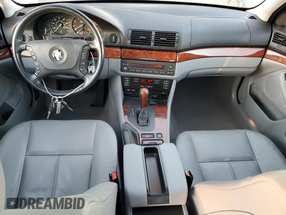 2003 BMW 5 Series 530iA with VIN WBADT63403CK39283, listed as a Copart auction lot 84960944 with 109,161 mi miles and Salvage Title. Bid and sale history available at carsss.com. Image 8.