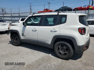2018 Jeep Renegade Sport with VIN ZACCJBAB2JPJ53896, listed as a Copart auction lot 62912805 with 105,214 mi miles and Salvage title. Bid and sale history available at DreamBid. Image 2.