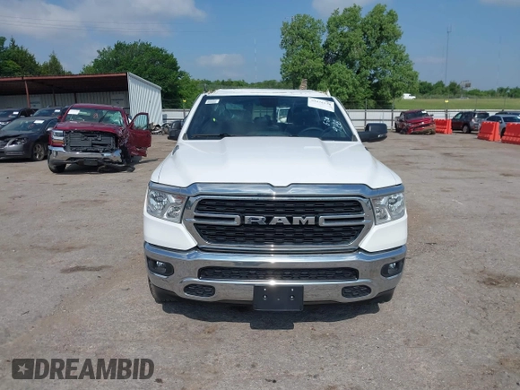 2023 Ram 1500 Big Horn with VIN 1C6SRFFT1PN669188, listed as a IAAI auction lot 39476170 with 29 mi miles and . Bid and sale history available at DreamBid. Image 12.