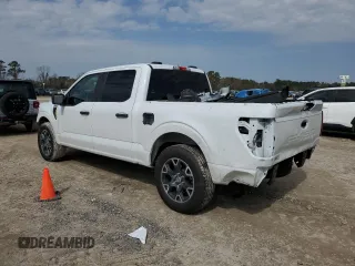 2024 Ford F-150 STX with VIN 1FTEW2KP0RFA29373, listed as a Copart auction lot 44813665 with 11,206 mi miles and Salvage Title. Bid and sale history available at carsss.com. Image 2.