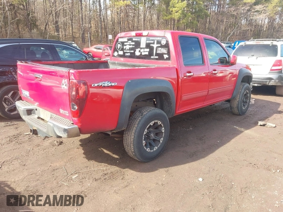 2012 GMC Canyon SLE1 with VIN 1GTH6MFE9C8107145, listed as a IAAI auction lot 41440495 with 218,557 mi miles. Bid and sale history available at carsss.com. Image 4.