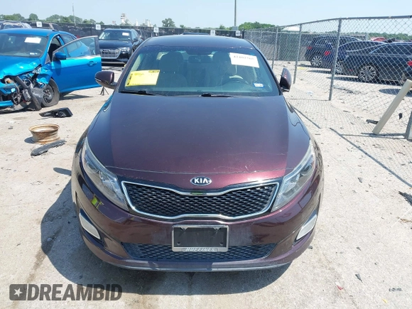 2014 Kia Optima LX with VIN 5XXGM4A70EG273483, listed as a IAAI auction lot 42402765 with 129,770 mi miles and . Bid and sale history available at DreamBid. Image 12.