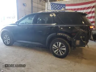 2022 Nissan Pathfinder SL with VIN 5N1DR3CCXNC223100, listed as a Copart auction lot 49056955 with 34,736 mi miles and Salvage title. Bid and sale history available at DreamBid. Image 2.