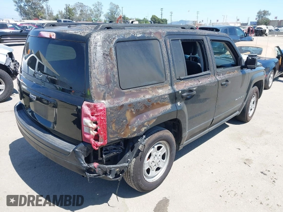 2017 Jeep Patriot Sport with VIN 1C4NJPBA3HD122731, listed as a IAAI auction lot 42407423 with 81,978 mi miles and . Bid and sale history available at DreamBid. Image 4.