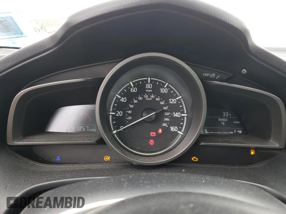 2018 Mazda 3 Touring with VIN 3MZBN1V36JM198937, listed as a Copart auction lot 44759285 with 91,857 mi miles and Non Repairable. Bid and sale history available at carsss.com. Image 9.