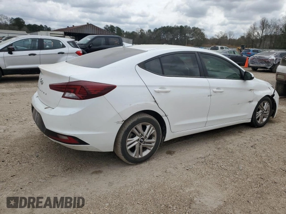 2020 Hyundai Elantra SEL with VIN 5NPD84LF7LH505798, listed as a Copart auction lot 46930335 with 101,241 mi miles and Salvage Title. Bid and sale history available at carsss.com. Image 3.