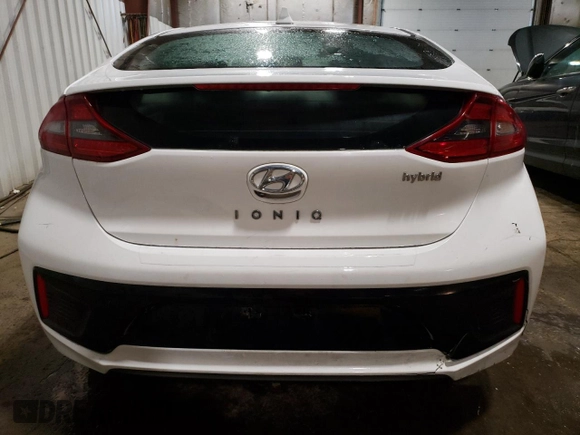 2017 Hyundai Ioniq SEL z VIN KMHC75LC9HU048561, wystawiony jako Copart lot #56254435 z przebiegiem 179 580 mil mil oraz Szkoda całkowita • Salvage title. Historia ofert i sprzedaży dostępna na DreamBid. Obrazek 6.