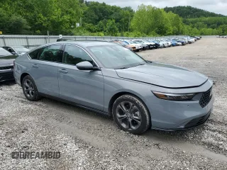 2024 Honda Accord EX-L с VIN 1HGCY2F67RA022180, выставлен на аукционе Copart как лот 57275885 с пробегом 14 132 миль миль и Списание • Salvage title. История ставок и продаж доступна на DreamBid. Изображение 4.