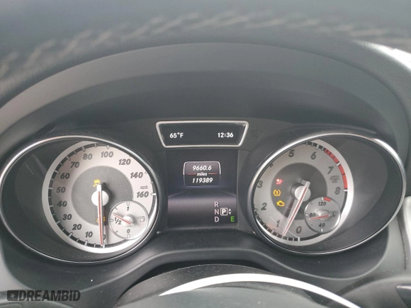 2014 Mercedes-Benz CLA-Class CLA 250 with VIN WDDSJ4EB7EN103598, listed as a Copart auction lot 81374744 with 119,389 mi miles and Salvage Title. Bid and sale history available at carsss.com. Image 9.