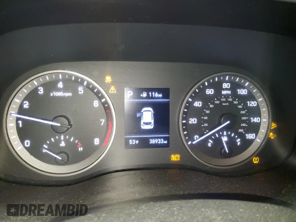 2020 Hyundai Tucson SEL z VIN KM8J3CAL8LU109479, wystawiony jako Copart lot #53992285 z przebiegiem 38 933 mil mil oraz Czysty tytuł • Clean title. Historia ofert i sprzedaży dostępna na DreamBid. Obrazek 9.