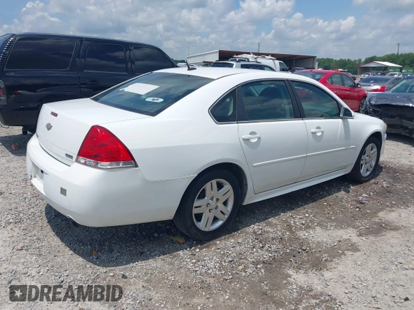 2013 Chevrolet Impala LT with VIN 2G1WG5E35D1215821, listed as a IAAI auction lot 39876555 with 152,325 mi miles and . Bid and sale history available at DreamBid. Image 4.