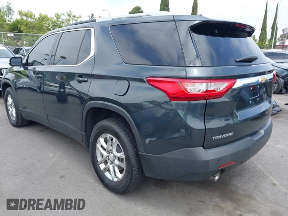 2018 Chevrolet Traverse LT Cloth with VIN 1GNERGKW7JJ133119, listed as a IAAI auction lot 42467939 with 103,873 mi miles and . Bid and sale history available at DreamBid. Image 3.