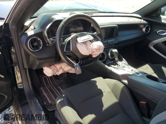 2019 Chevrolet Camaro 1LT with VIN 1G1FB3DX1K0148151, listed as a Copart auction lot 62870943 with 57,350 mi miles. Bid and sale history available at carsss.com. Image 8.