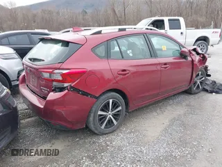 2023 Subaru Impreza Premium with VIN 4S3GTAV64P3715249, listed as a IAAI auction lot 41721880 with 36,566 mi miles and . Bid and sale history available at DreamBid. Image 4.
