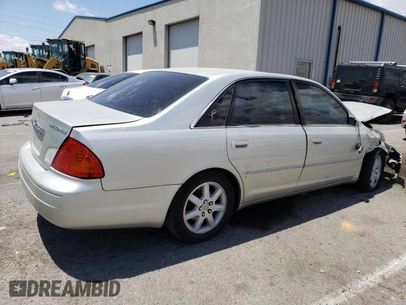 2000 Toyota Avalon XL с VIN 4T1BF28B1YU034697, выставлен на аукционе Copart как лот 55522433 с пробегом Не указан миль и Списание • Salvage title. История ставок и продаж доступна на DreamBid. Изображение 3.