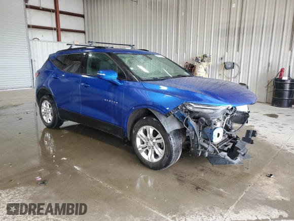 2019 Chevrolet Blazer z VIN 3GNKBGRS2KS599812, wystawiony jako Copart lot #58837535 z przebiegiem 164 823 mil mil oraz Szkoda całkowita • Salvage title. Historia ofert i sprzedaży dostępna na DreamBid. Obrazek 4.