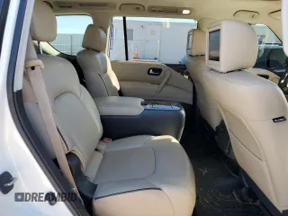 2020 Nissan Armada Platinum with VIN JN8AY2NF0L9360461, listed as a Copart auction lot 81579324 with 129,982 mi miles and Salvage Title. Bid and sale history available at carsss.com. Image 11.