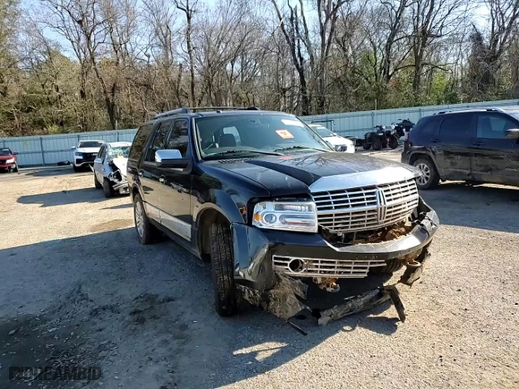 2012 Lincoln Navigator with VIN 5LMJJ2H55CEL07466, listed as a Copart auction lot 87793555 with 213,802 mi miles and Salvage Title. Bid and sale history available at carsss.com. Image 12.