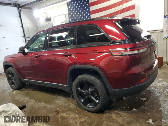 2023 Jeep Grand Cherokee Laredo with VIN 1C4RJGAGXPC647782, listed as a Copart auction lot 45349005 with 36,268 mi miles and Clean title. Bid and sale history available at DreamBid. Image 2.