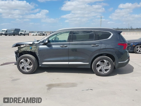 2023 Hyundai Santa Fe SEL z VIN 5NMS34AJ6PH654171, wystawiony jako IAAI lot #41702325 z przebiegiem 8 825 mil mil oraz . Historia ofert i sprzedaży dostępna na DreamBid. Obrazek 14.