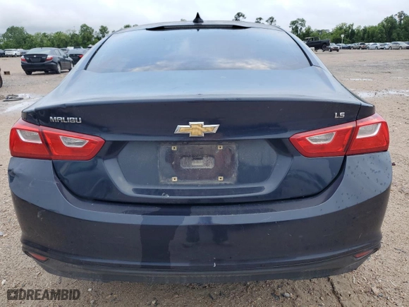 2016 Chevrolet Malibu LS with VIN 1G1ZB5ST3GF281216, listed as a Copart auction lot 53572335 with 134,949 mi miles and Salvage Title. Bid and sale history available at carsss.com. Image 6.