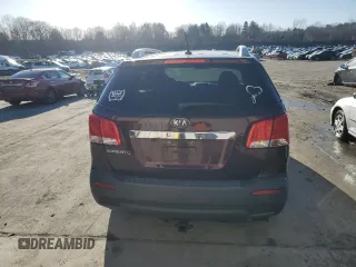 2013 Kia Sorento LX with VIN 5XYKT3A63DG361839, listed as a Copart auction lot 49459425 with Not provided miles and Salvage title. Bid and sale history available at DreamBid. Image 6.