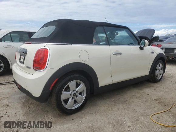 2017 MINI Convertible Cooper z VIN WMWWG5C38H3C99627, wystawiony jako Copart lot #75053914 z przebiegiem 42 087 mil mil oraz Nie do naprawy • Non repairable. Historia ofert i sprzedaży dostępna na DreamBid. Obrazek 3.