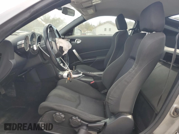 2006 Nissan 350Z with VIN JN1AZ34DX6M311061, listed as a Copart auction lot 50925715 with Not provided miles and Salvage title. Bid and sale history available at DreamBid. Image 7.
