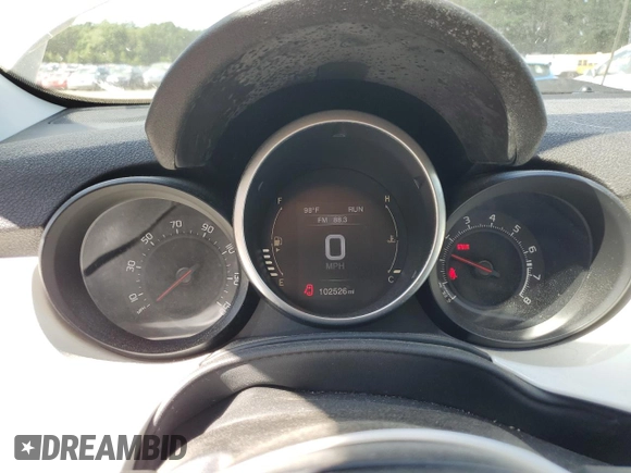 2016 FIAT 500X Pop z VIN ZFBCFXAW0GP358890, wystawiony jako Copart lot #62722374 z przebiegiem 102 526 mil mil oraz Szkoda całkowita • Salvage title. Historia ofert i sprzedaży dostępna na DreamBid. Obrazek 9.