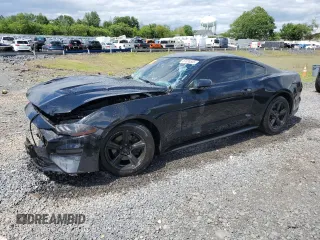 2019 Ford Mustang EcoBoost with VIN 1FA6P8TH8K5124129, listed as a Copart auction lot 57038505 with Not provided miles and Salvage title. Bid and sale history available at DreamBid. Image 1.