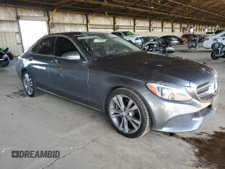 2017 Mercedes-Benz C 300 with VIN 55SWF4JB1HU206942, listed as a Copart auction lot 54376905 with 119,453 mi miles and Clean Title. Bid and sale history available at carsss.com. Image 4.