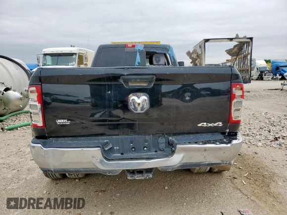 2019 Ram 3500 Tradesman with VIN 3C63RRGL0KG628833, listed as a Copart auction lot 51623585 with 203,725 mi miles and Salvage Title. Bid and sale history available at carsss.com. Image 6.