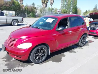 2003 Chrysler PT Cruiser GT with VIN 3C8FY78G13T567949, listed as a IAAI auction lot 42094335 with 1 mi miles. Bid and sale history available at carsss.com. Image 2.